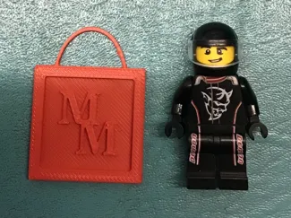 Masked Maker logo tiny hanger