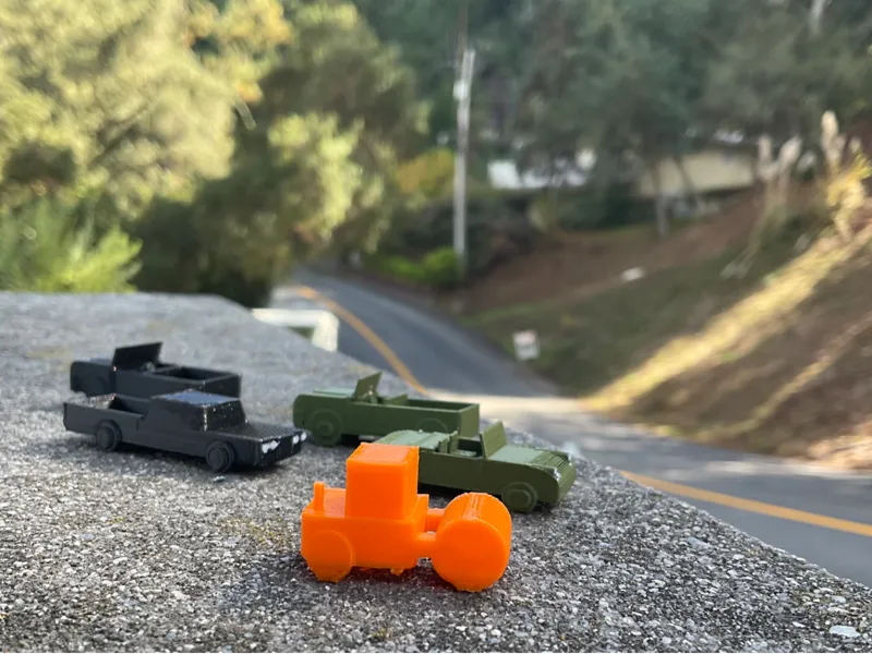 Tiny steamroller