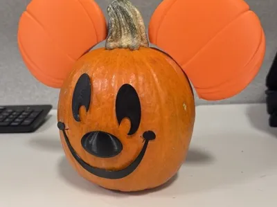 Mickey Pumpkin Head