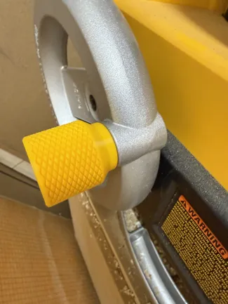 Short knob for DW735 DeWalt planer
