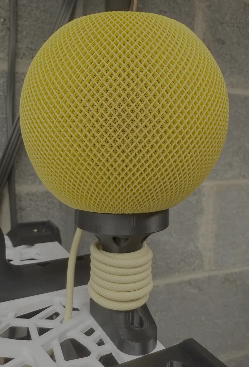 Apple HomePod mini integrated mount