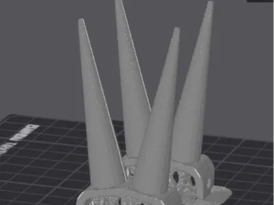 Mira's Hair Spikes