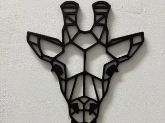 Giraffe wall art