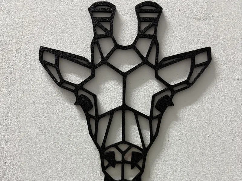 Giraffe wall art