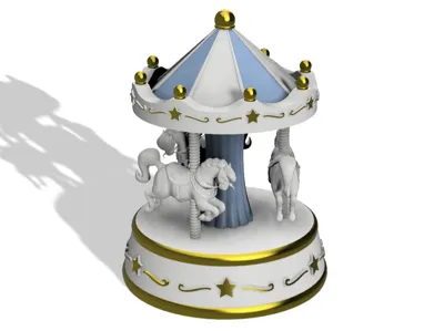 Mini Carousel – 3D printable