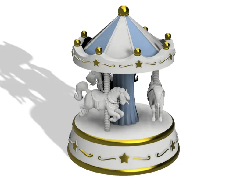 Mini Carousel – 3D printable
