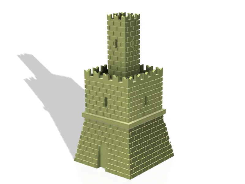 Medieval Watchtower – 3D printable castle tower