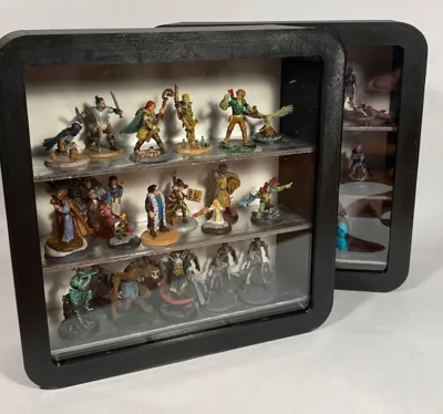 Customizable and Stackable Miniature Shadowbox