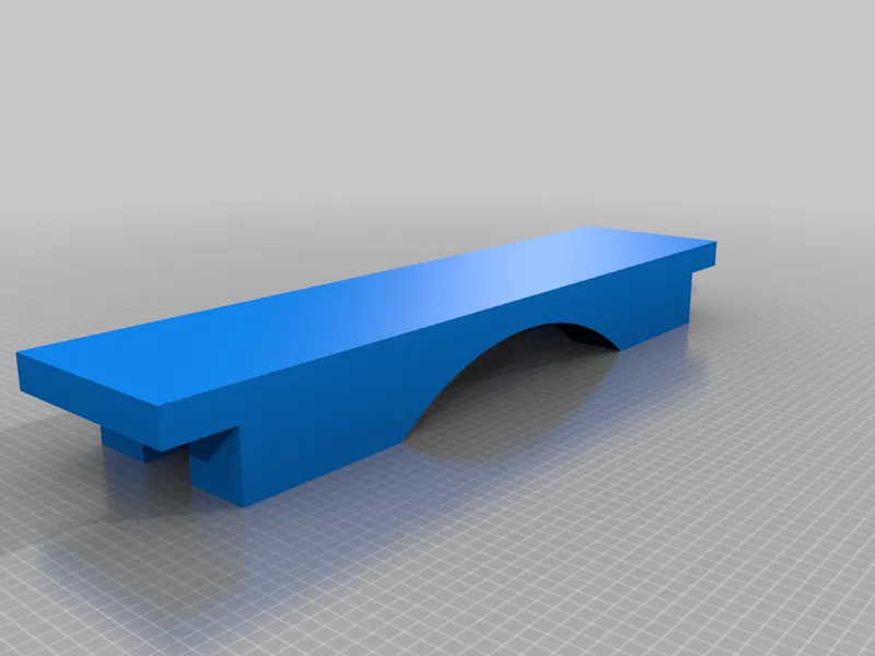End support for spice rack shelf