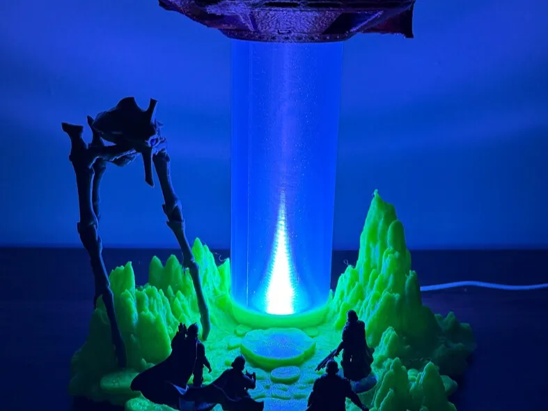Hell Divers squid lamp 