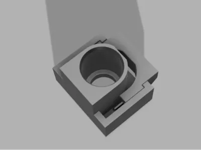 airsoft p90 receiver lock button