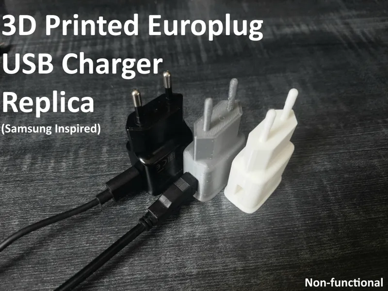 USB Charger Europlug Replica (Samsung)