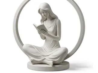 220mm woman reading book 2