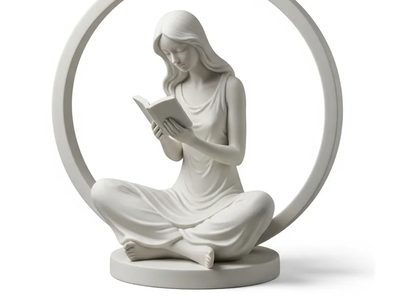 220mm woman reading book 2