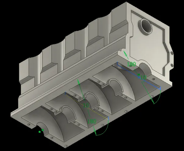 4-cylinder engine block - Free 3D Print Model - MakerWorld