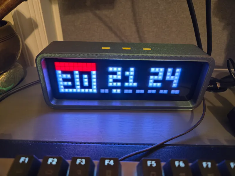 Ulanzi TC001 Pixel Clock AWTRIX Device Case