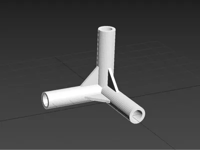6mm inner diameter mini 90-degree tee