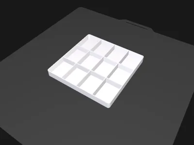 [Basic Model] Generate internal grid based on outer dimensions_right angle_any within 24x24