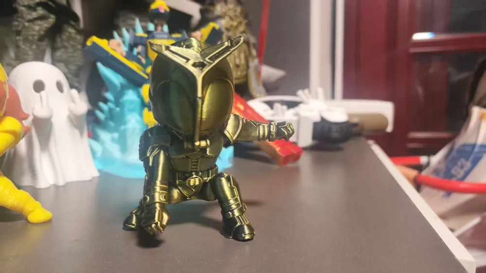 Chibi Kamen Rider - Model Two - Free 3D Print Model - MakerWorld