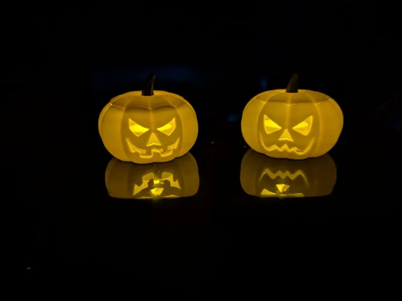 Glowing Halloween Pumpkin - no AMS needed