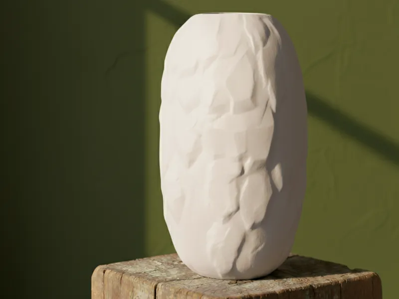 Textured Vase Design