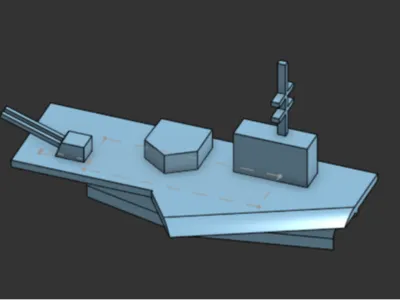 Simple AIrcraft Carrier Model