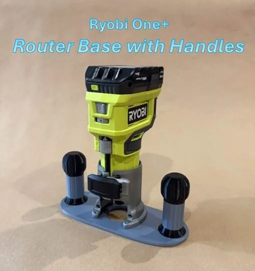 Ryobi Router Base - Free 3D Print Model - MakerWorld