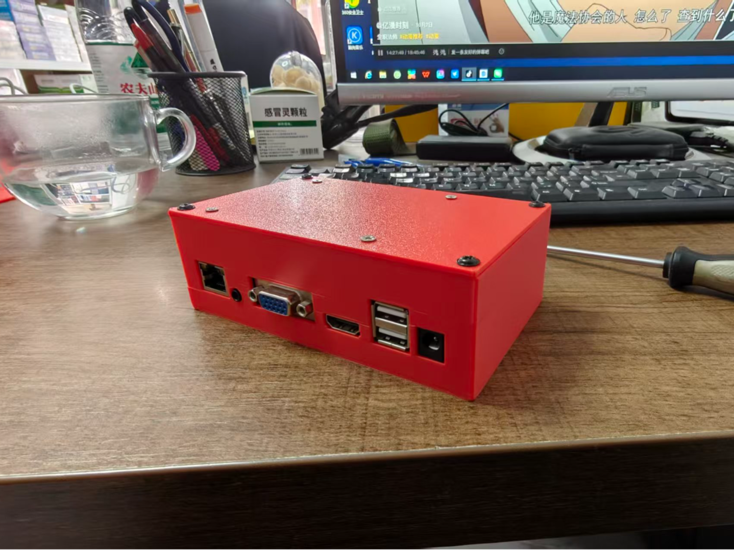 天视通录像机改装/适配2.5寸硬盘（原来录像机螺丝完美适配）