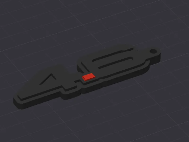4.6L LOGO KEYCHAIN Mustang GT / MACH1 / Cobra