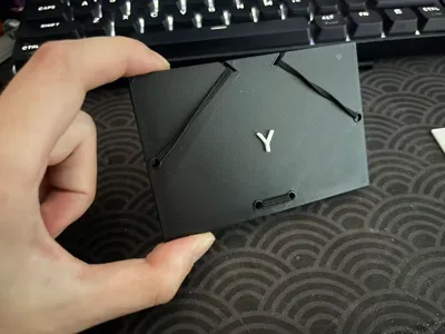 Rubber Band Card Holder (for cash and coins)