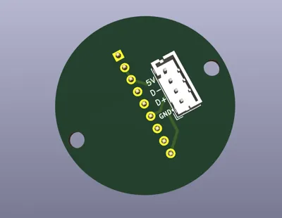 Simagic QR USB PCB Wheelside