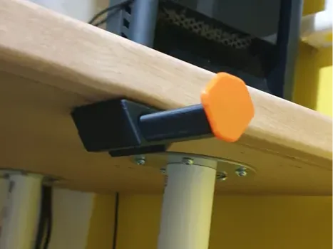 Improved Slideable Headphone holder