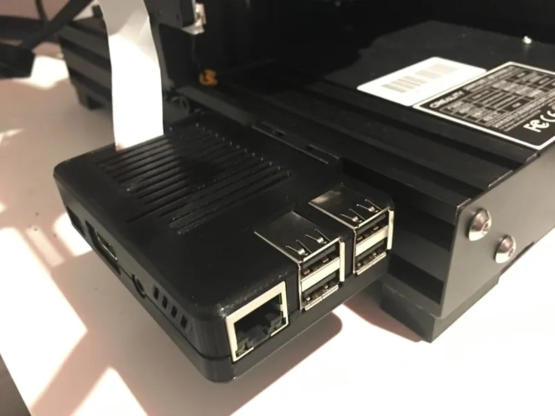 V-Slot Mounted Pi case for Ender 3