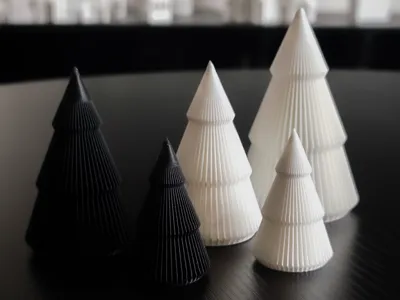 Minimalist Mini Christmas Trees