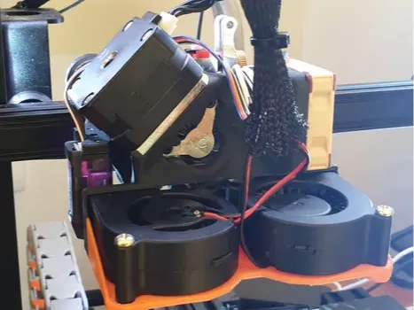 Micro Swiss NG dual 5020 fans shroud