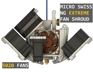 Micro Swiss Extreme Fan Shroud V2