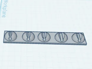 Cable holder (5 cables)