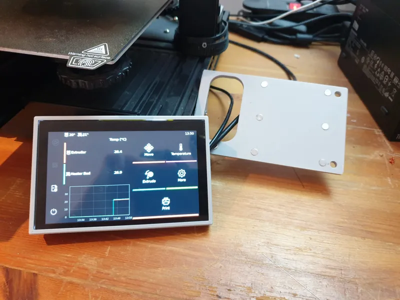 Magnetic BTT HDMI5 v1.2 Screen Mount for V-Slot