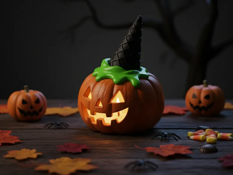 Ice-scream Pumpkin 