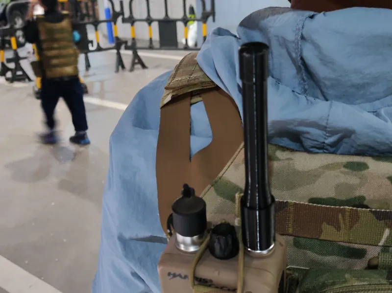 PRC152模型对讲机短天线