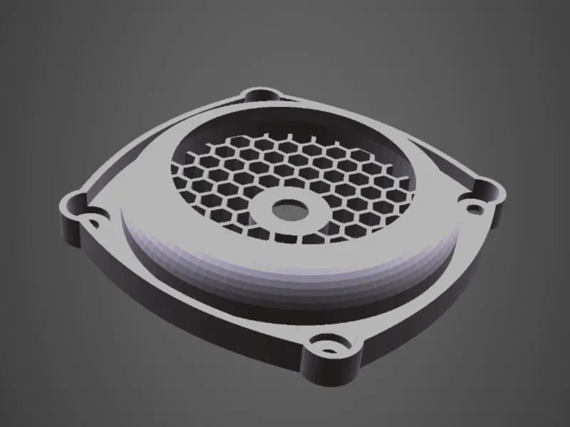 Zenoah fan wheel cover with intake funnel