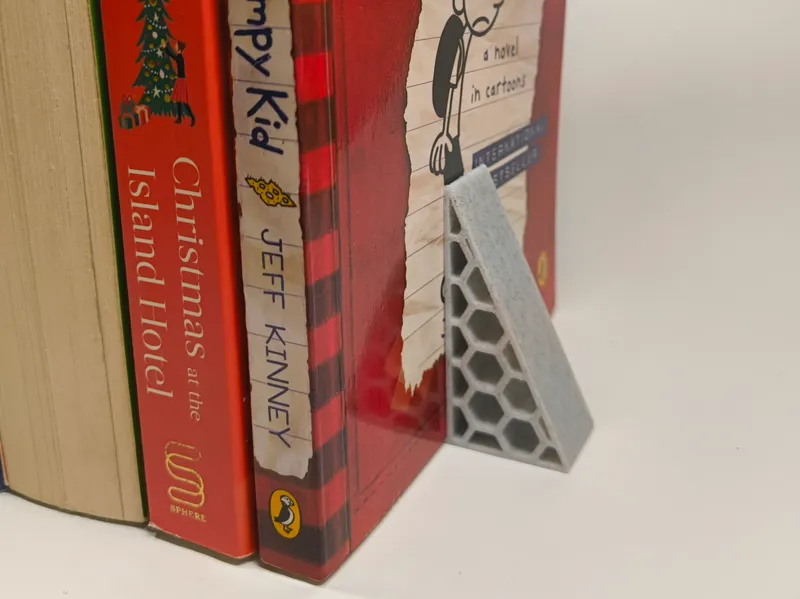 Simple Bookend - portable size 