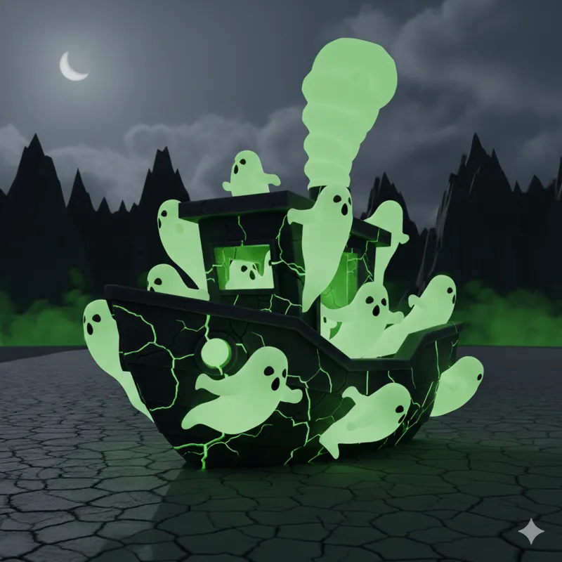 spooky benchy boot