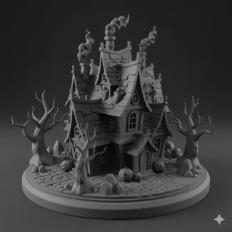Spooky Halloween House
