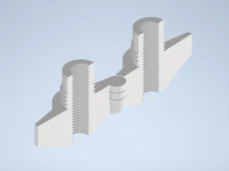 Carving template for toilet installation