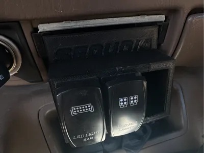 Sequoia Rocker Switch Ashtray Panel