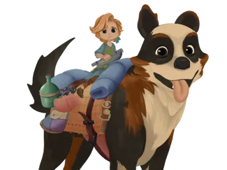 Leeli Wingfeather Riding Nugget