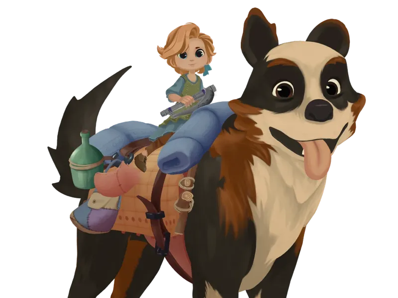 Leeli Wingfeather Riding Nugget
