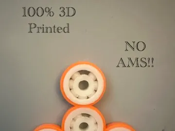 Fidget Spinner 100% 3D Printed