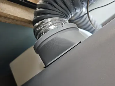 P2S Magnetic External Exhaust with Fully Enclosed Poop Bin